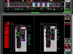 精品办公空间平立面CAD施工图设计与资源解析